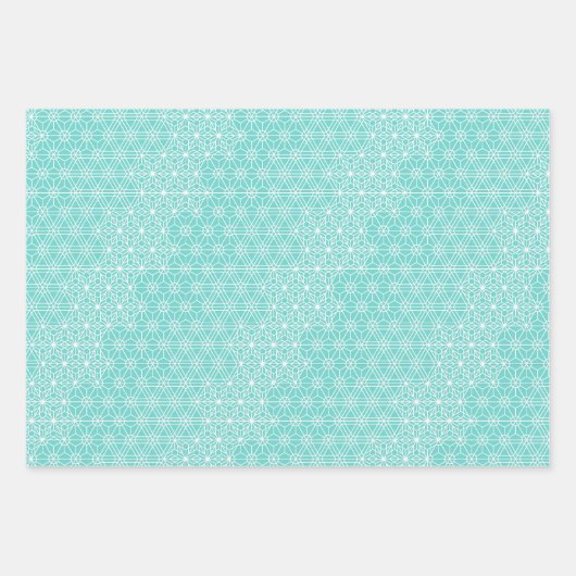 KUMIKO | Japans traditioneel patroon Inpakpapier Vel (Voorkant)