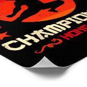  Kumite Tournament Retro Grappig Viral Karate Poster (Hoek)