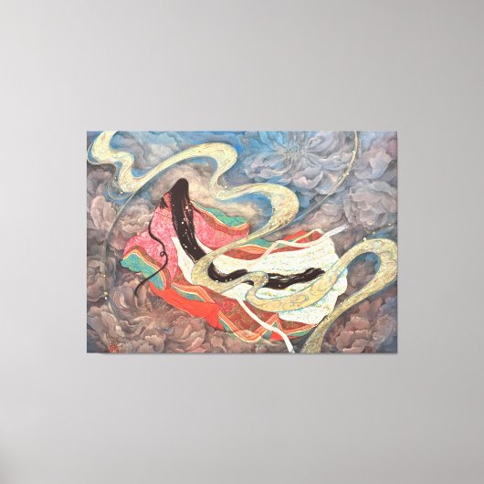  Kumoi-ji: Celestial Journey of the Heian Princess Canvas Afdruk (Voorkant)
