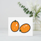 Kumquat Briefkaart (Staand voorkant)