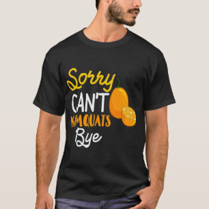 Kumquat Tree Fruit haalt Oranje Plant marmelade in T-shirt