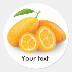 Kumquats Ronde Sticker