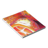 Kumquats sinaasappel citrus waterverf vruchtenkuns notitieblok (Schuin)