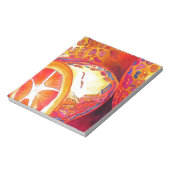 Kumquats sinaasappel citrus waterverf vruchtenkuns notitieblok (Linkerzijde)