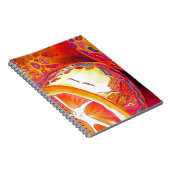 Kumquats sinaasappel citrus waterverf vruchtenkuns notitieboek (Rechterzijde)