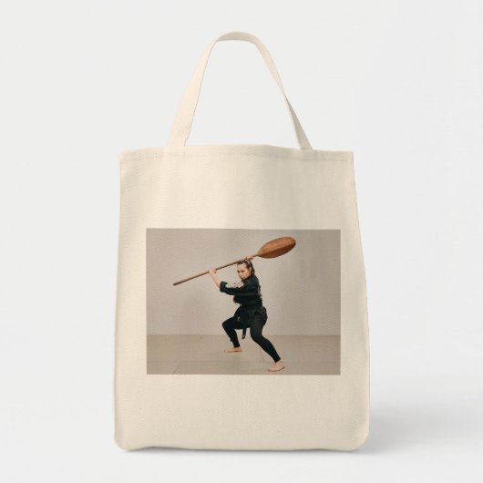 Kumu Manu met de peddel Tote Bag (Voorkant)