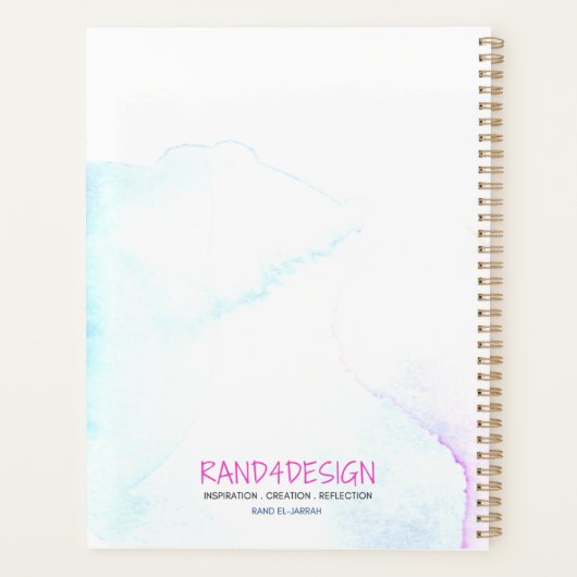 Kun Fayakun Wekelijks/Maandelijks Planner (Achterkant)