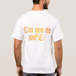 Kun Je 100ºC Back T-shirt 2