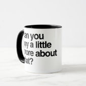 Kun je daar iets meer over zeggen? mok (Voorkant links)