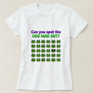 Kun je de buitenstaander spotten funny T-Shirt