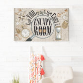 Kun je de code kraken? Escape Room Game Party Spandoek (Insitu)