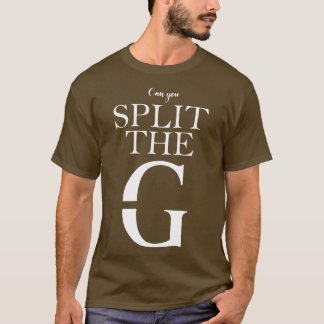 Kun je de G splitsen? T-shirt