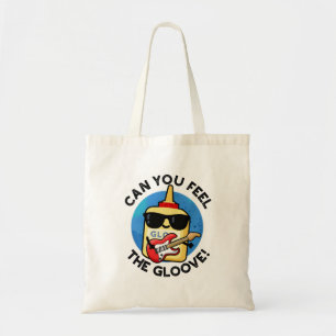 Kun je de handschoen grappige lijmpun voelen tote bag