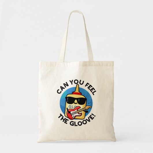 Kun je de handschoen grappige lijmpun voelen tote bag (Voorkant)