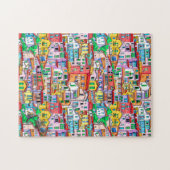 Kun je de kat vinden? legpuzzel (Horizontaal)