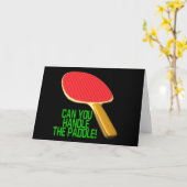 Kun je de peddel aan? kaart (Gele Bloem)