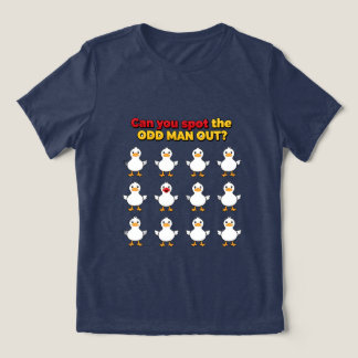 Kun je de vreemde man grappig ontdekken Tri-Blend shirt