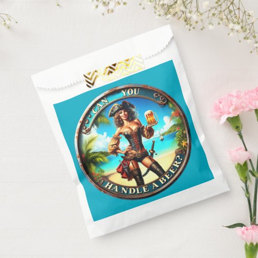 Kun je een biertje aan bedankzakje (Gezegeld)