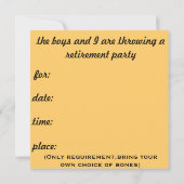 Kun je een geheim bewaren? kaart (Achterkant)