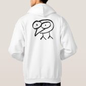kun je hem graven ? hoodie (Achterkant)