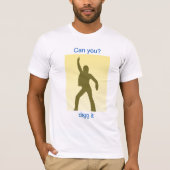 Kun je het graven? t-shirt (Voorkant)