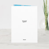 Kun je het raden? | Grappige paashaas in vermommin Kaart (Achterkant)