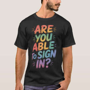 Kun je je aanmelden Programmeur Tech Grappen - T-shirt