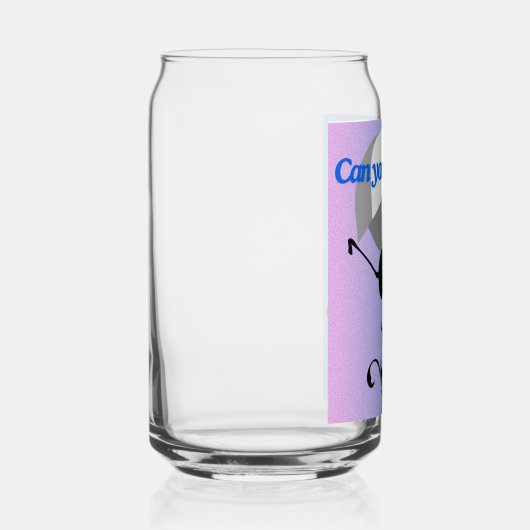 Kun je me zien? blikvorm glas (Links)