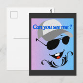 Kun je me zien? briefkaart (Voorkant / Achterkant)