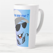 Kun je me zien? latte mok (Rechterhoek)