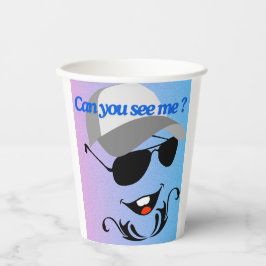 Kun je me zien? papieren bekers