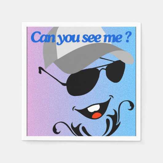 Kun je me zien? servet (Voorkant)