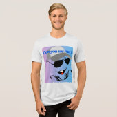 Kun je me zien? Tri-Blend shirt (Voorkant volledig)