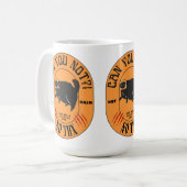 Kun je niet acteren koffiemok (Voorkant links)