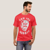 Kun je vliegen Bobby - Robocop T-shirt (Voorkant volledig)