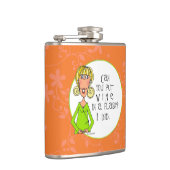 Kun je wijn in een kolf stoppen? heupfles (Rechts)