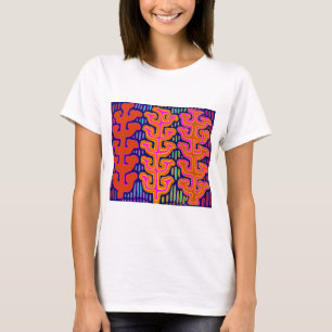 Kuna Indiaanse Bomen T-shirt