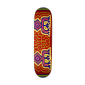 Kuna Indian Ancestral Spirit Skateboard (Verticaal)