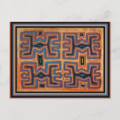 Kuna Indian Canoe Spirits Briefkaart (Voorkant)