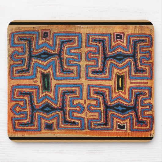 Kuna Indian Canoe Spirits Muismat (Voorkant)