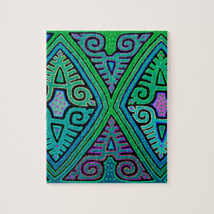 Kuna Indian Diamond Mola Legpuzzel