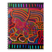 Kuna Indian Friendly Dragon Mola Notitieboek (Voorkant)