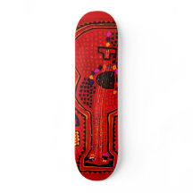 Kuna Indian Gitaar Skateboard