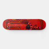 Kuna Indian Guitar Skateboard (Horizontaal)