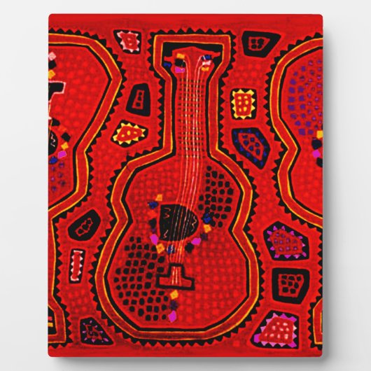 Kuna Indian Guitars Fotoplaat (Voorkant)