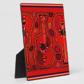 Kuna Indian Guitars Fotoplaat (Zijkant)