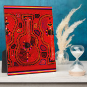 Kuna Indian Guitars Fotoplaat (Zijkant)