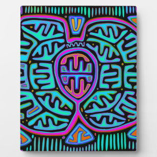 Kuna Indian Mariposa Fotoplaat