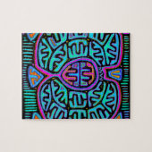 Kuna Indian Mariposa Legpuzzel (Horizontaal)