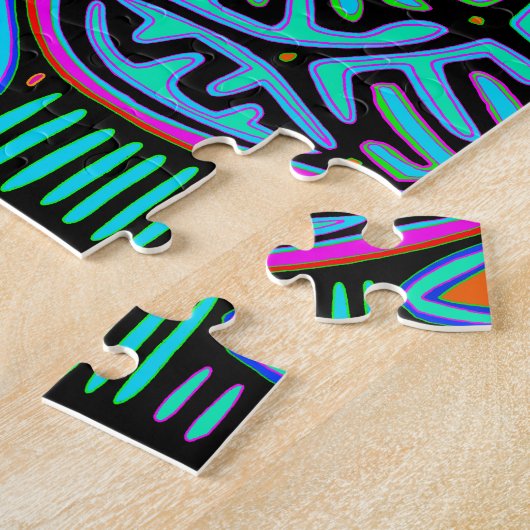 Kuna Indian Mariposa Legpuzzel (Zijkant)